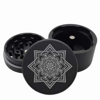 USA Made: Star Mandala, Black, 2.500 [63mm], 3 Piece