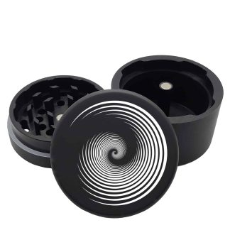 USA Made: The Swirly, Black, 2.500 [63mm], 3 Piece