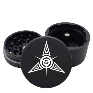 USA Made: Tribal Star, Black, 2.500 [63mm], 3 Piece