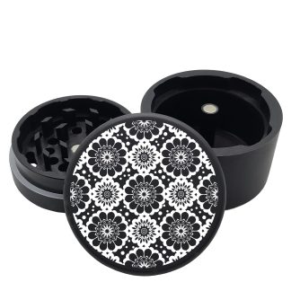 USA Made: Flowers, Black, 2.500 [63mm], 3 Piece
