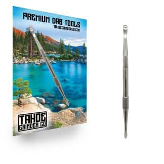 Titanium Cupped Spoon & Point Mini Dab Tool