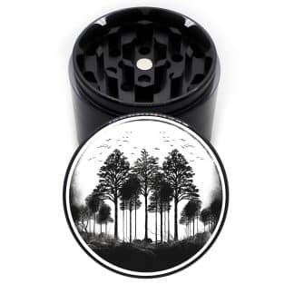 Trees V3 63mm Black 4-Part Cannabis Crusher